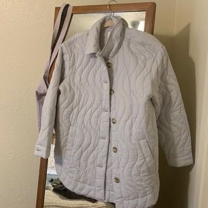 Quilted Madewell Coat